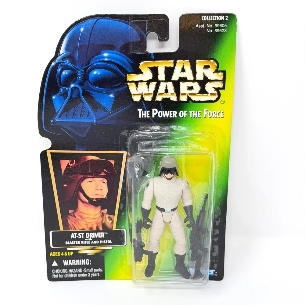 Star Wars POTF2 Darth Vader AT-ST Driver Kenner Figure Lot 1995 1996 Sealed